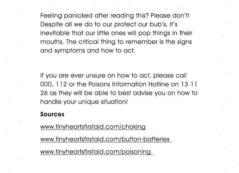Cotton On Kids Tiny Hearts - First Aid and Swallowing